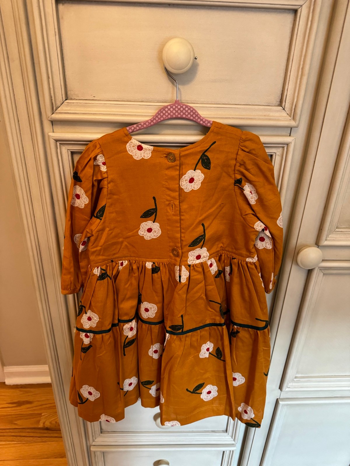 Pink Chicken Dress 4yr