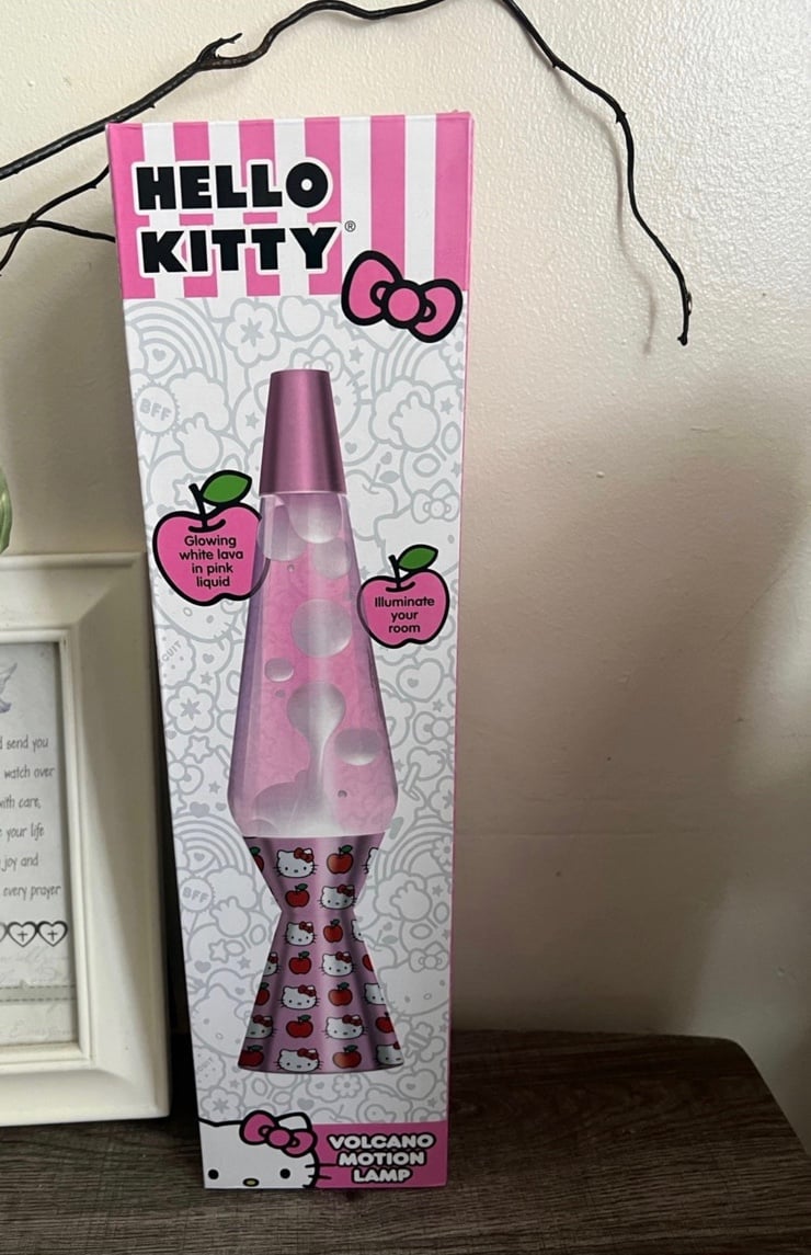 Hello Kitty Pink Glass Collectibles Hobbies Mercari