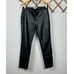 Avec les Filles Faux Leather Pull-On Skinny Pants Size M