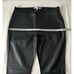 Avec les Filles Faux Leather Pull-On Skinny Pants Size M
