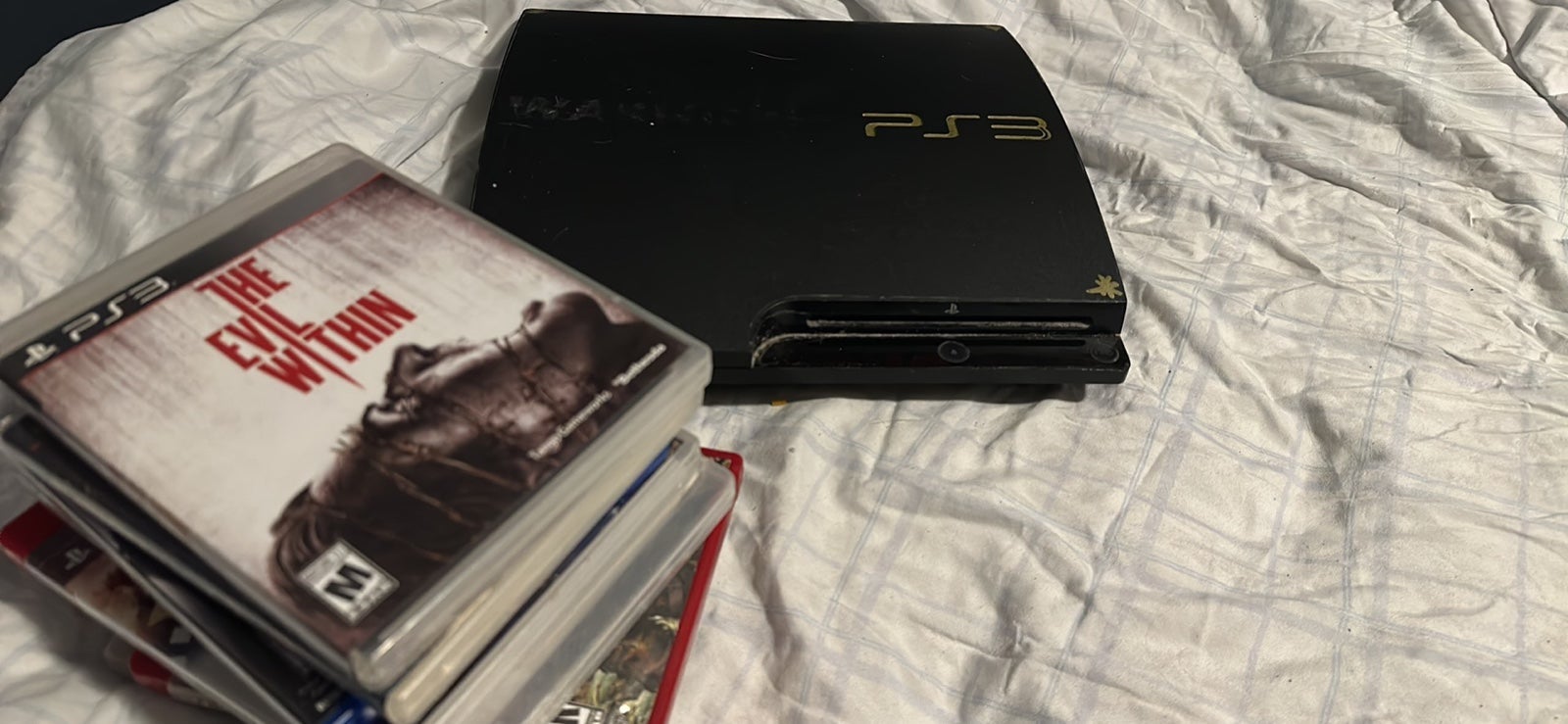 PlayStation 3 with games