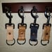 (1) Leather Keychain super thick