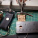 (1) Leather Keychain super thick