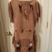 Vtg women's two piece native American sk