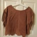 Vtg women's two piece native American sk