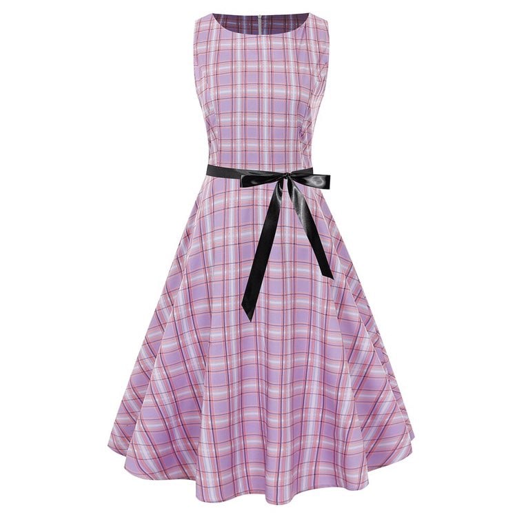 Christmas Clothing Long Print Skirt Casu