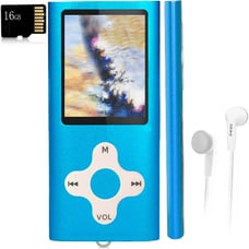 Music Player with a 16 GB Memory Blue