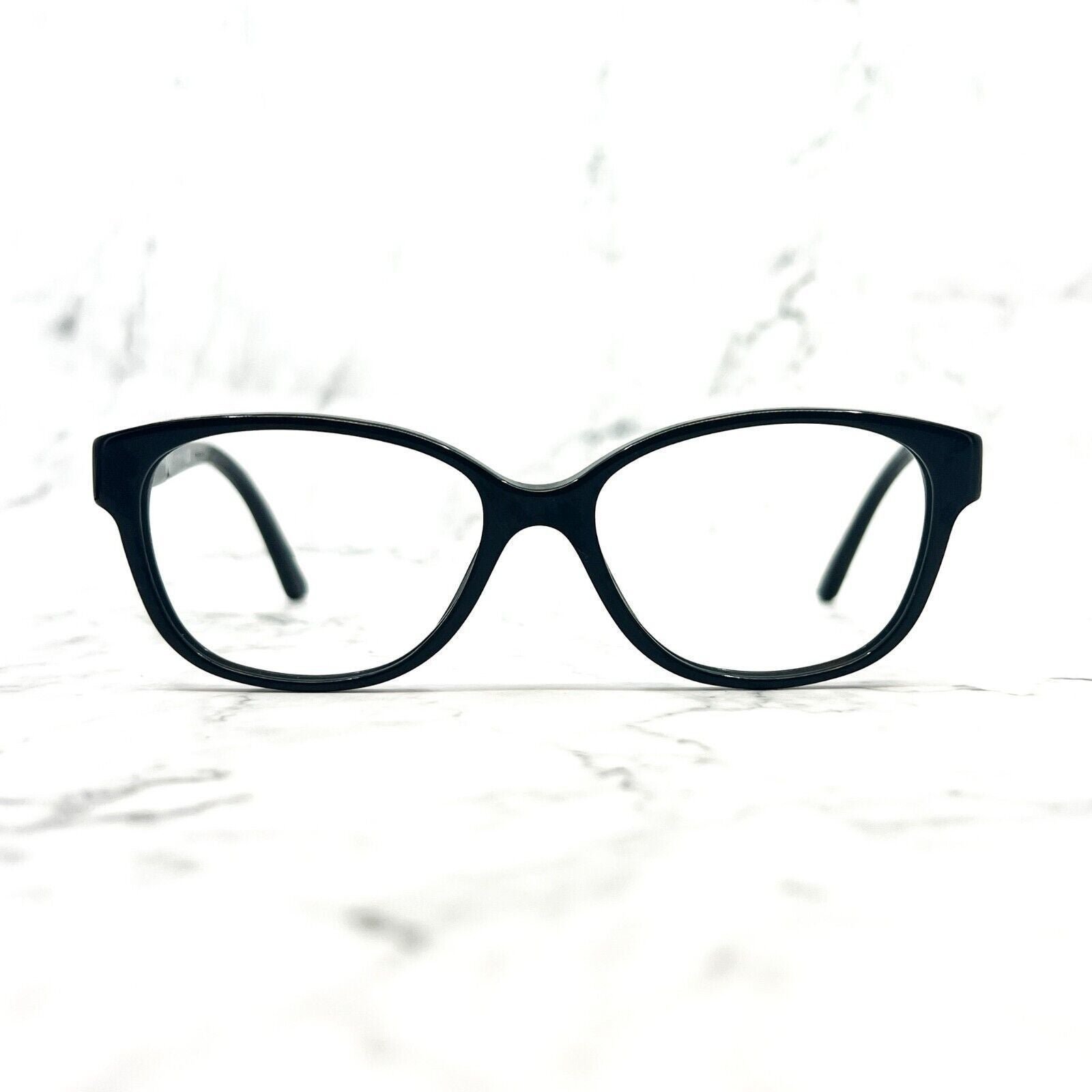 Versace MOD.3177 GB1 Eyeglasses Black Full Rim Square Frames 52-15-140