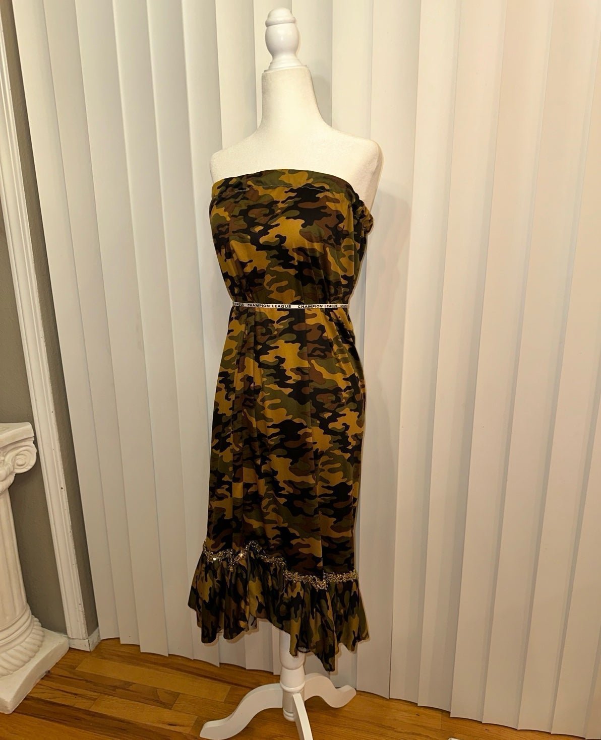 Skirt maxi handmade skirt Camo New skirt size L
