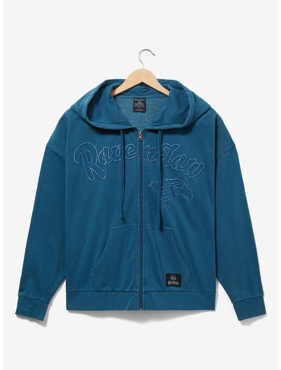 Harry Potter Ravenclaw Logo Zippered Hoodie (NEW WITH TAGS) Size: Medium