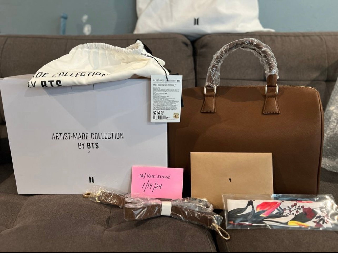 BTS V Boston Mute Bag [New]