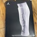 NWT- Jordan Padded Shin Sleeve Size: L/XL Color White Style: AC4188 New