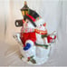 Vintage 2003 Christopher Radko Christmas Holiday Carole Cookie Jar