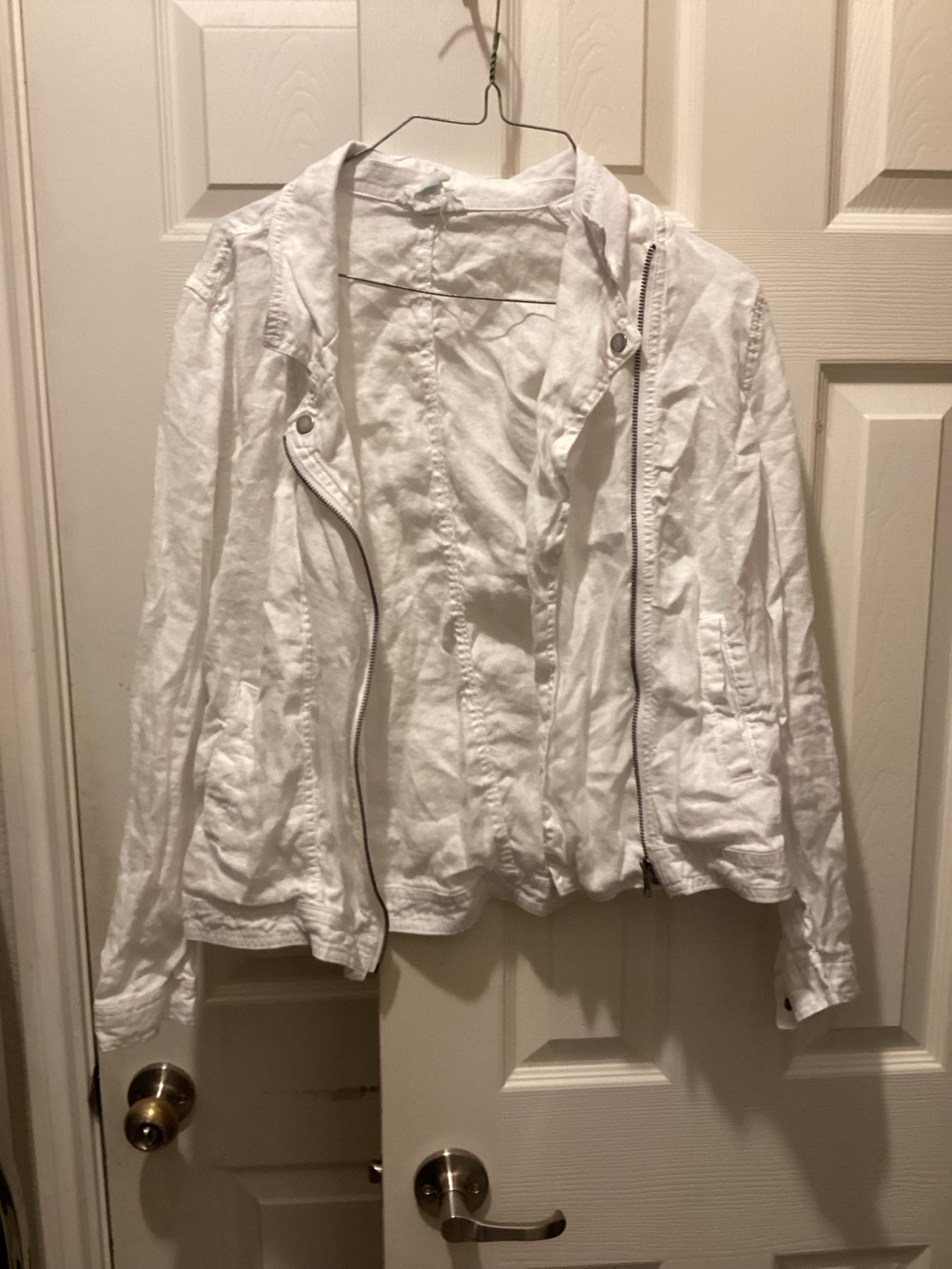 100% linen jacket by Cynthia Rowley small