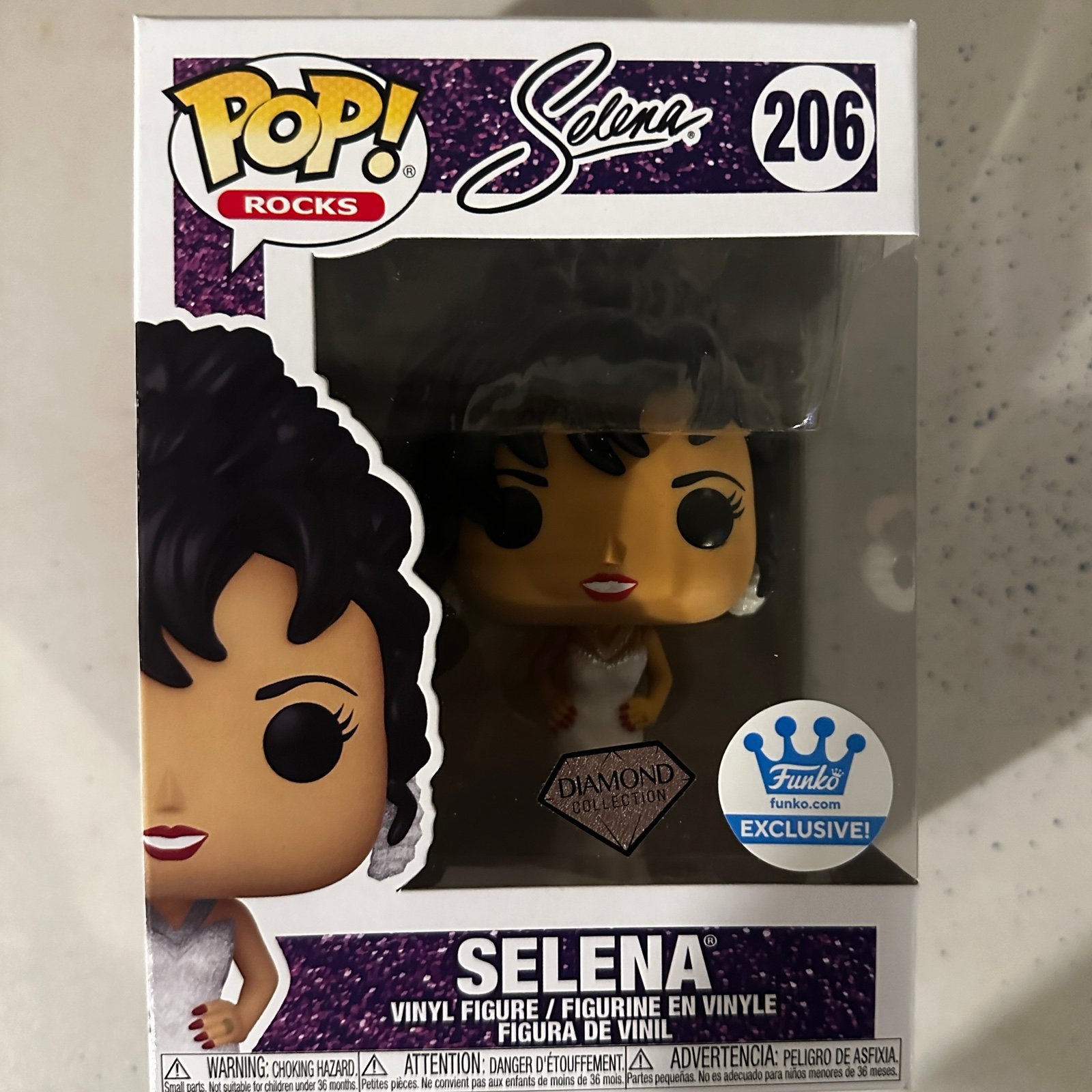 Selena Funko Pop Glitter Funko Shop Diamond Limited Edition Exclusive