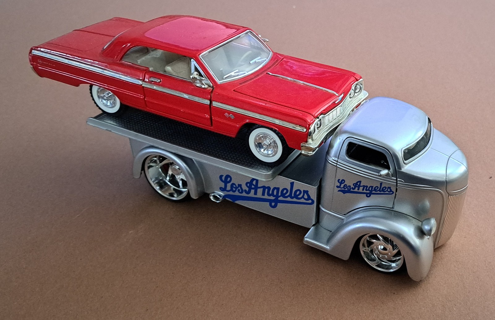1947 Ford COE Flat Bed Tow Truck Diecast
