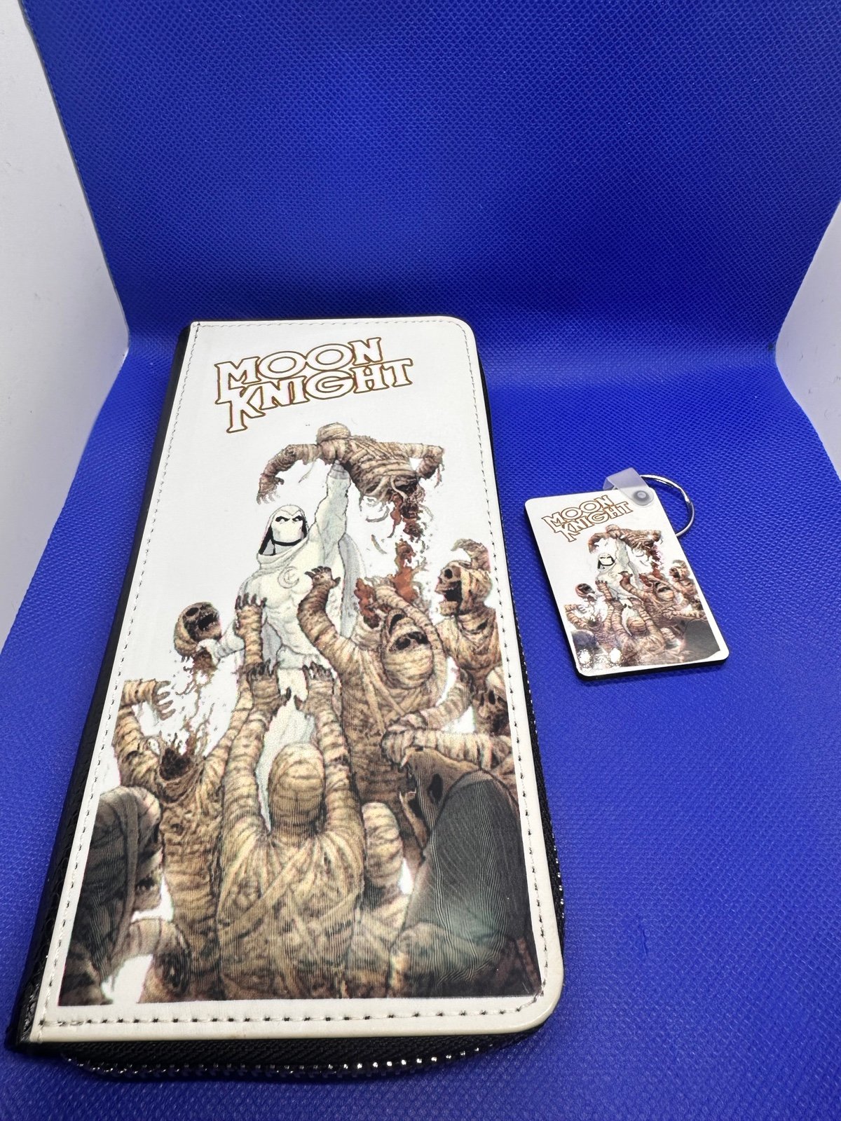 moon knight wallet and keychain