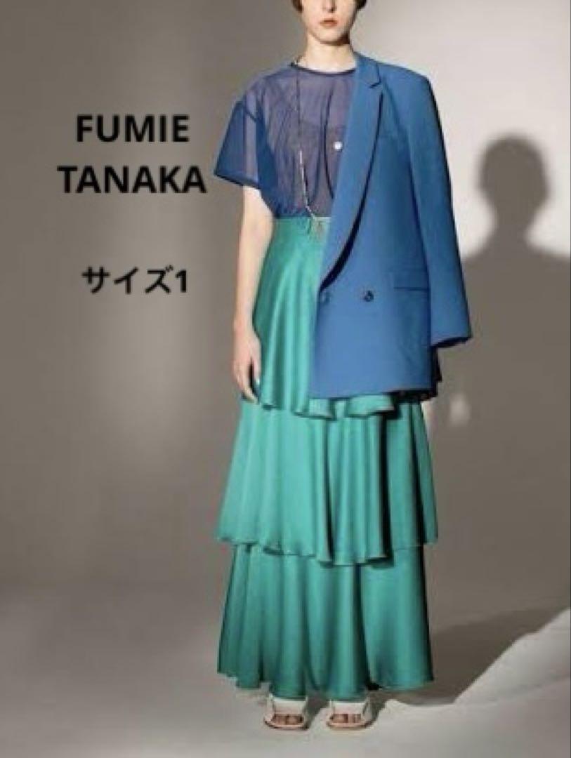 FUMIE TANAKA / step flare skirt