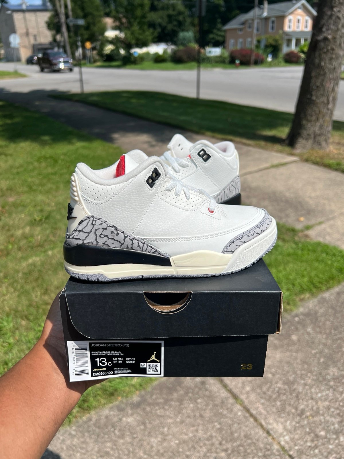 Air Jordan 3 PS White Cement Reimangined 13c