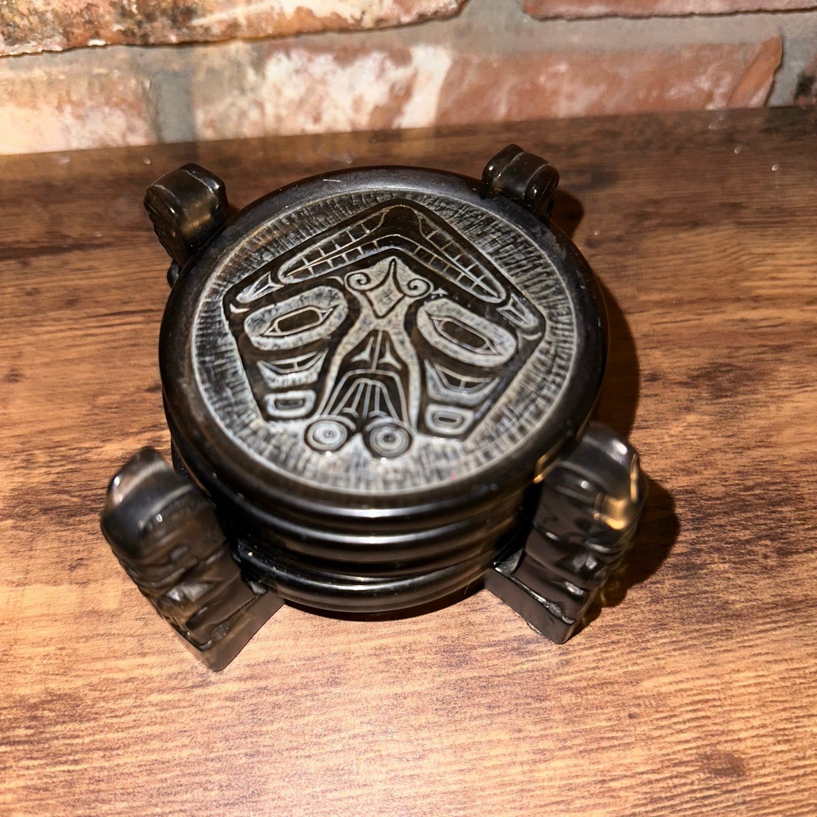 Boma Coasters with Stand