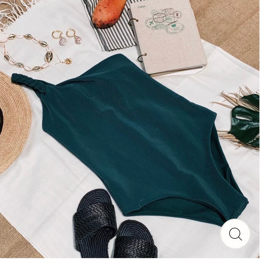 Maheli Heli Elle One Piece in Green and Reversible