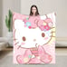 HelloKitty5Valentine's Day gift blanket, blanket suitable for gift giving
