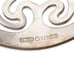 Vintage Celtic Sterling Silver Triskelion Leverback Earrings Triskele Spiral