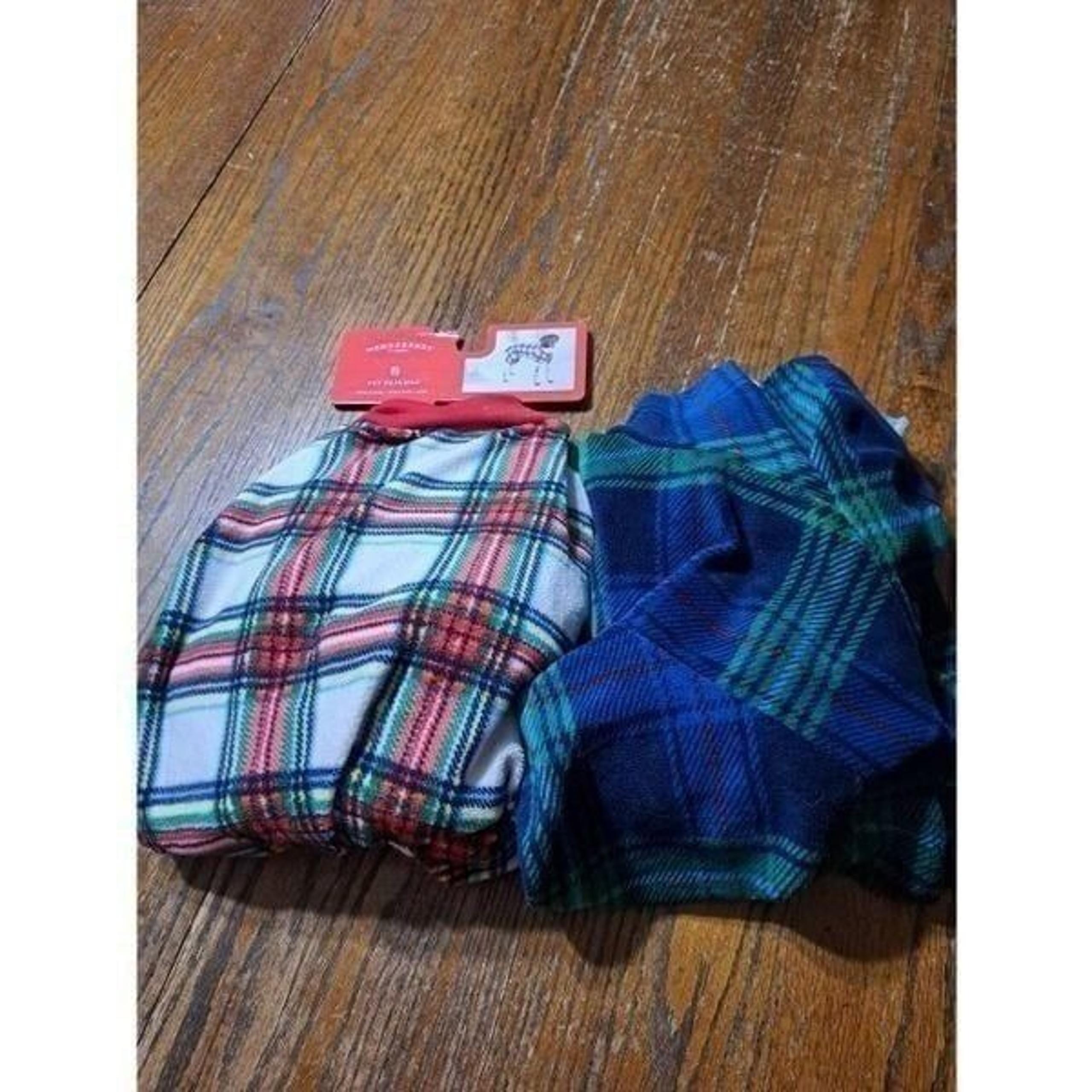 New XL Dog Canine Up To 100lbs Two Pair Soft Fleece PJs Pajamas