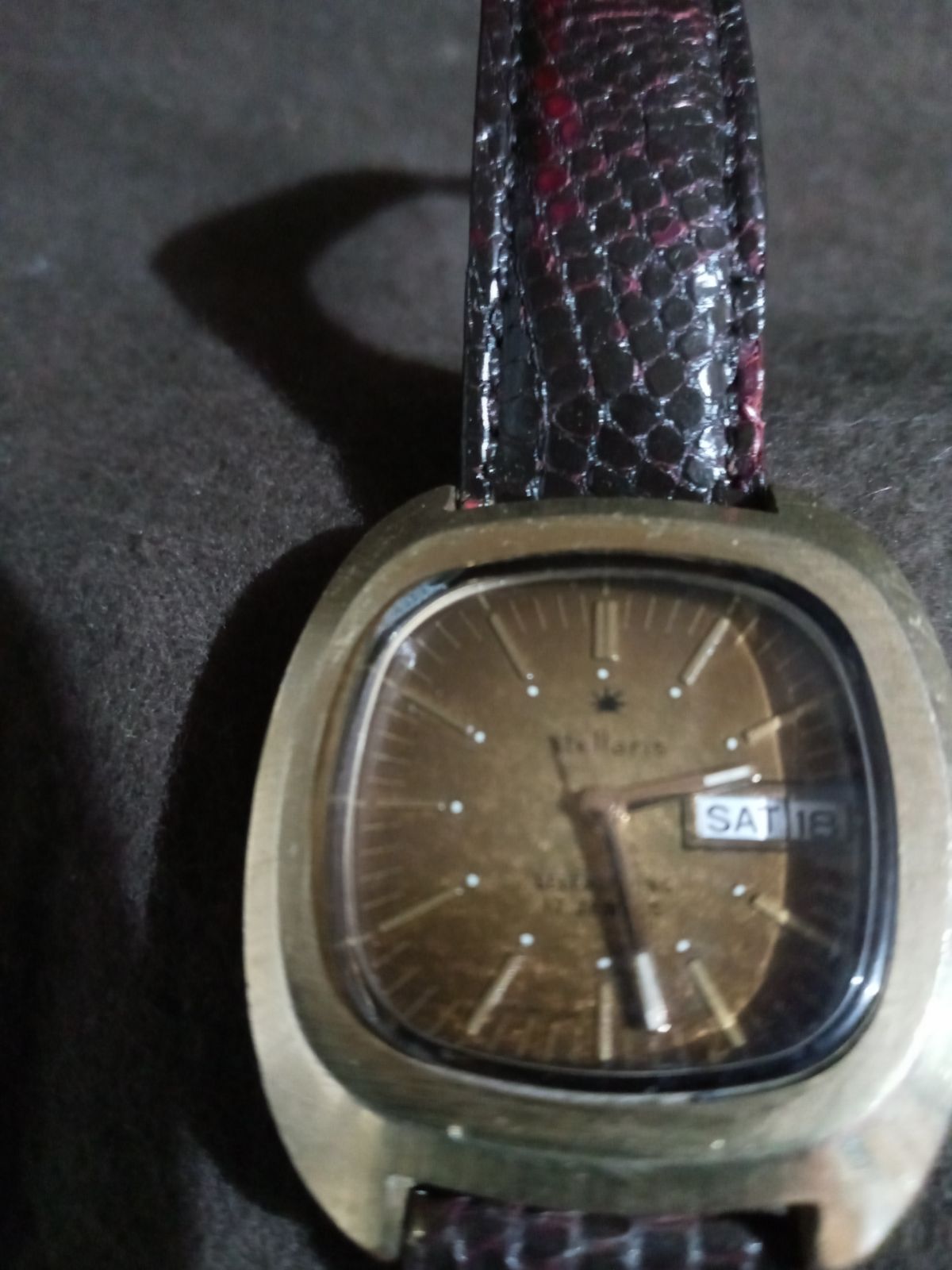 Vintage stellaris mens watch