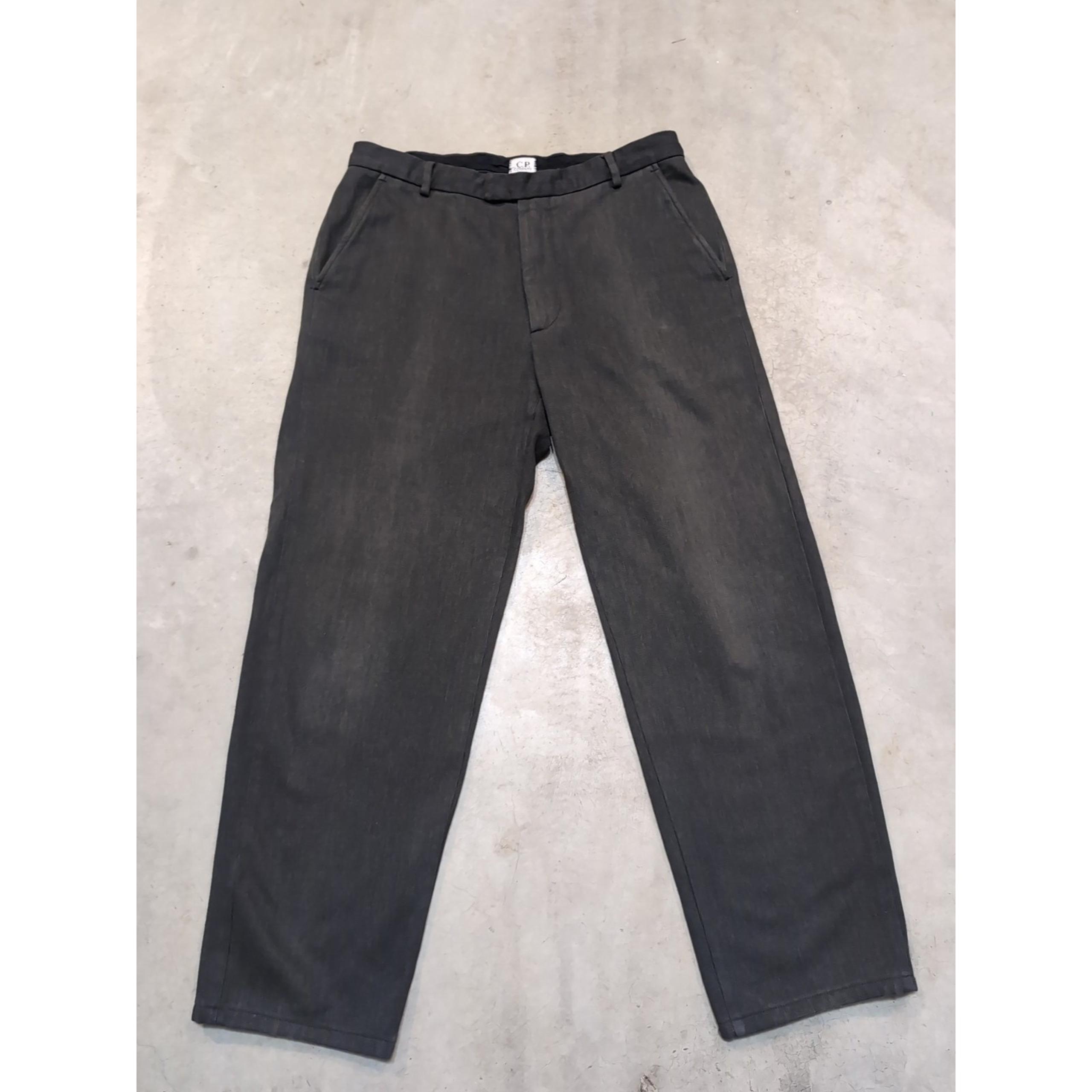 VTG CP Company Pants Mens 50 (32x28) Gray Designer Made In Italy