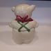 Vintage 1940s Smiley U.S.A. Pig Cookie Jar hand Painted Collectors NOTE