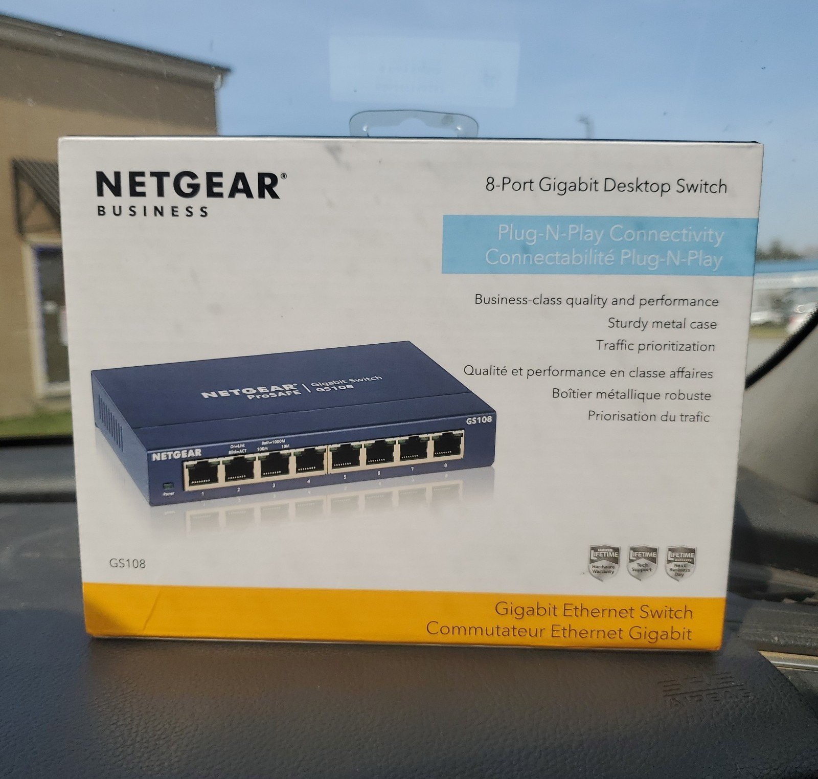 NetGear 8-Port Gigabit Desktop Switch
