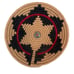 Navajo Wedding Basket Handmade Woven Native American Ceremonial Wall Art 7 inch