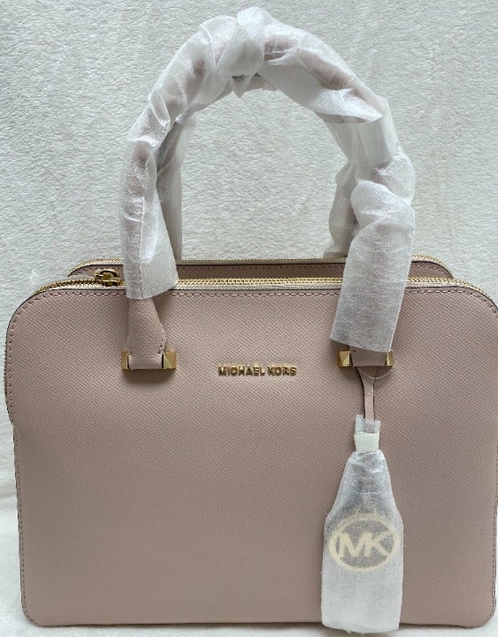 Michael Kors Houston Soft Pink Leather S