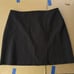 Black Mini Skirt With Side Slit Size 7