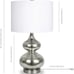 2 mercury silver glass double gourd lamps