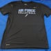 szLARGE NIKE DRI-FIT US AIR FORCE VOLLEYBALL ATHLETIC FIT TSHIRT WOMENS RC 11981