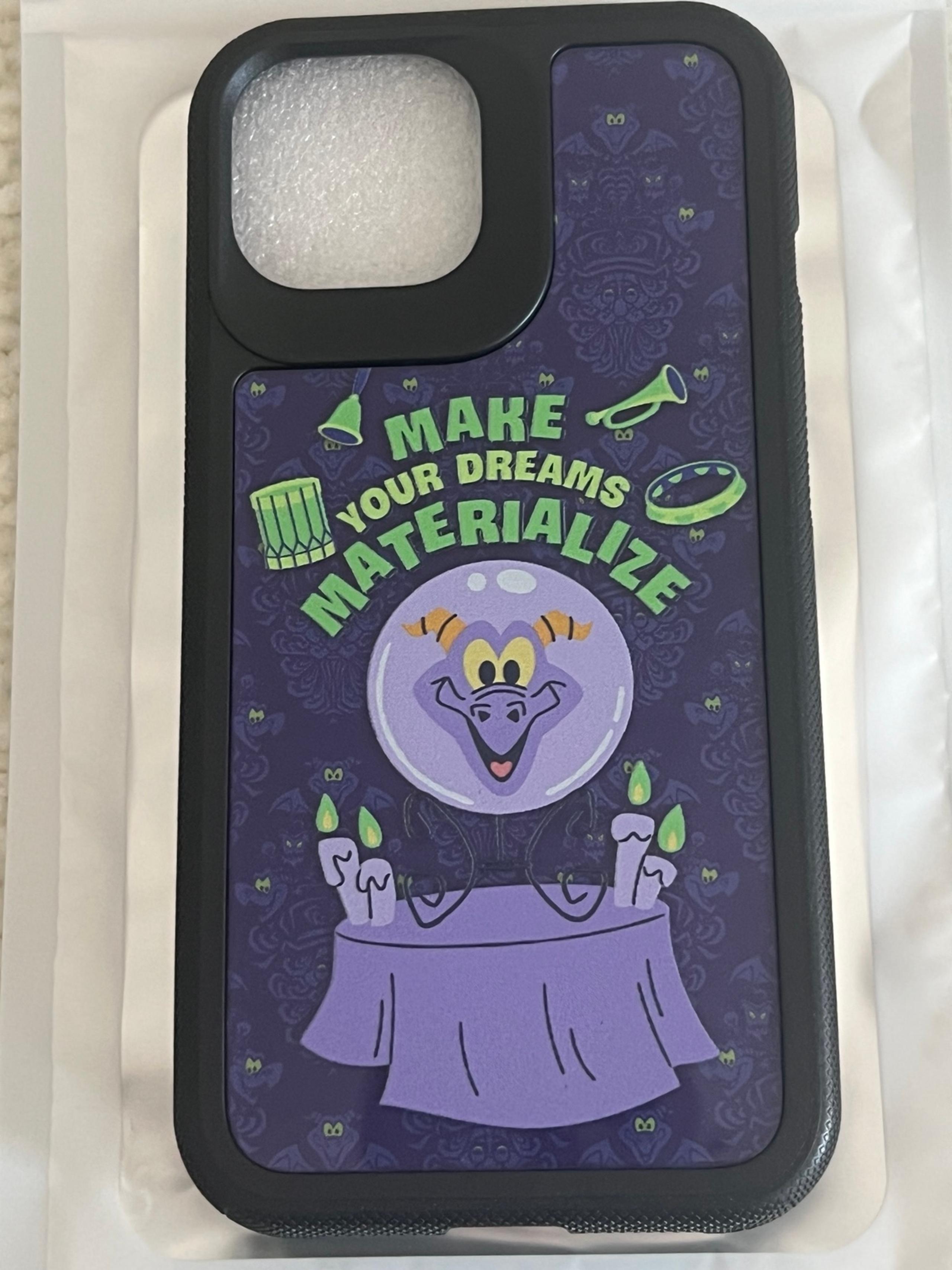 Disney Parks Haunted Mansion Madame Leota Figment iPhone 14/15 Purple Case New