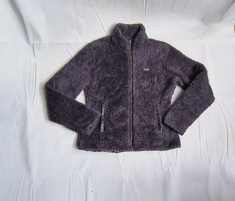 Patagonia Women's Los Lobos Deep Pile Fleece Full Zip Jacket Plum Size Large