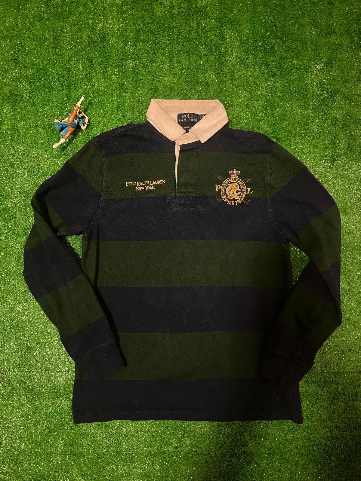 Vintage Polo Ralph Lauren New York PRL Saddle Maker Harness and rugby Shirt