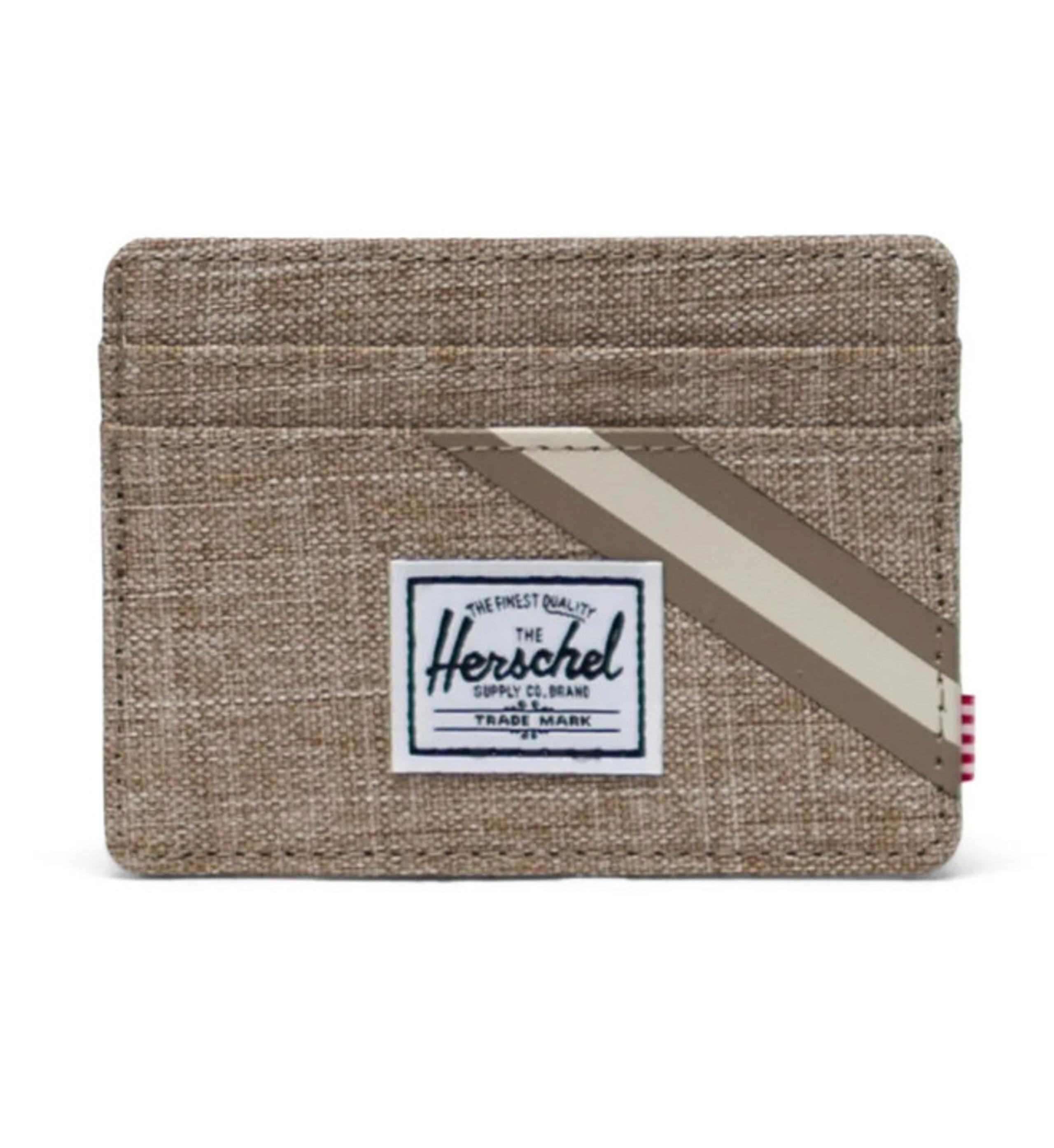 Herschel Supply Co. Charlie Wallet Tobacco Crosshatch