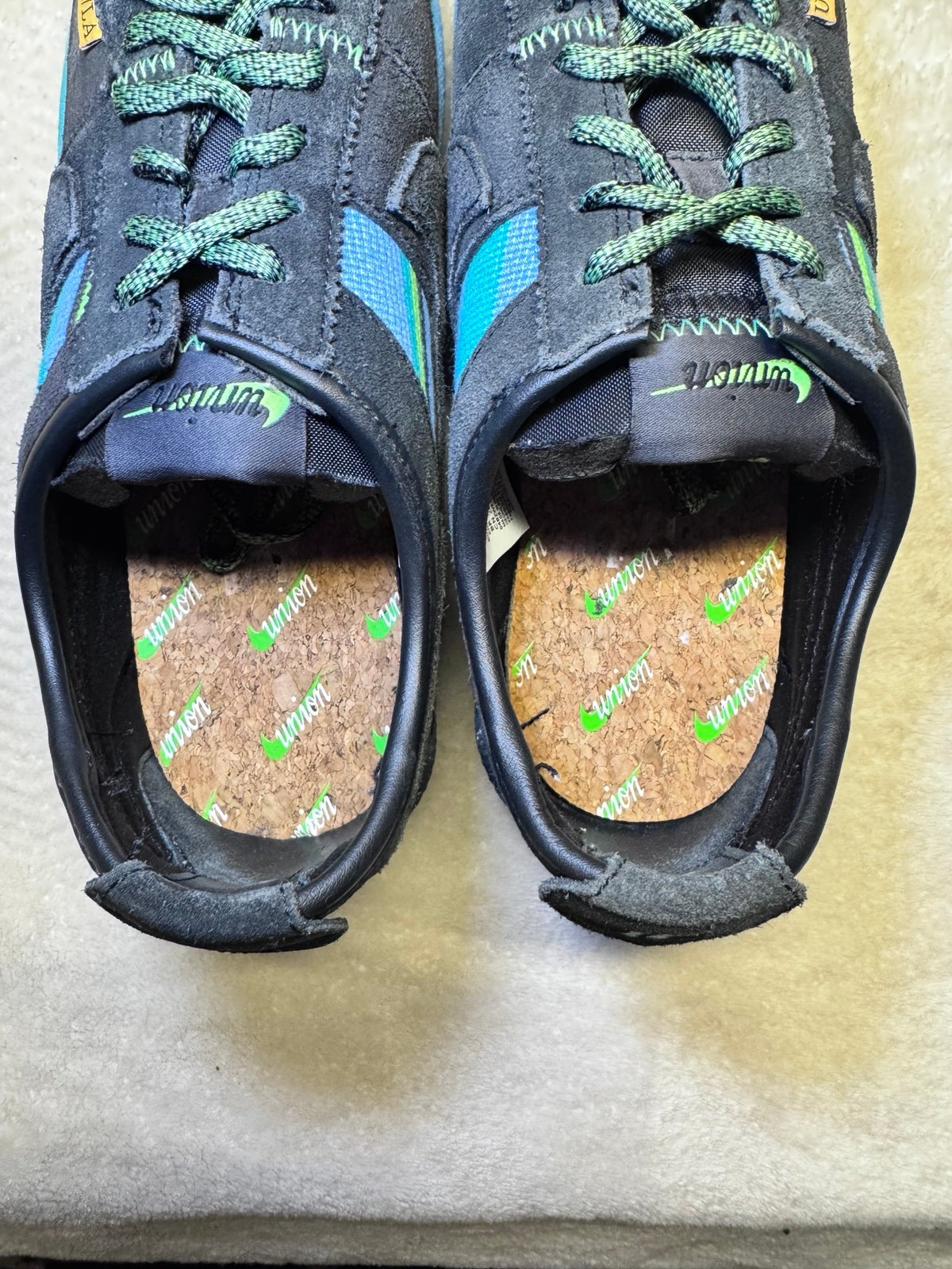 Long Seller男女☆ Nike Cortez \"Union - Black/Blue & Grain\" Nike Union LA x Cortez SP Off Noir for Sale - Authenticity