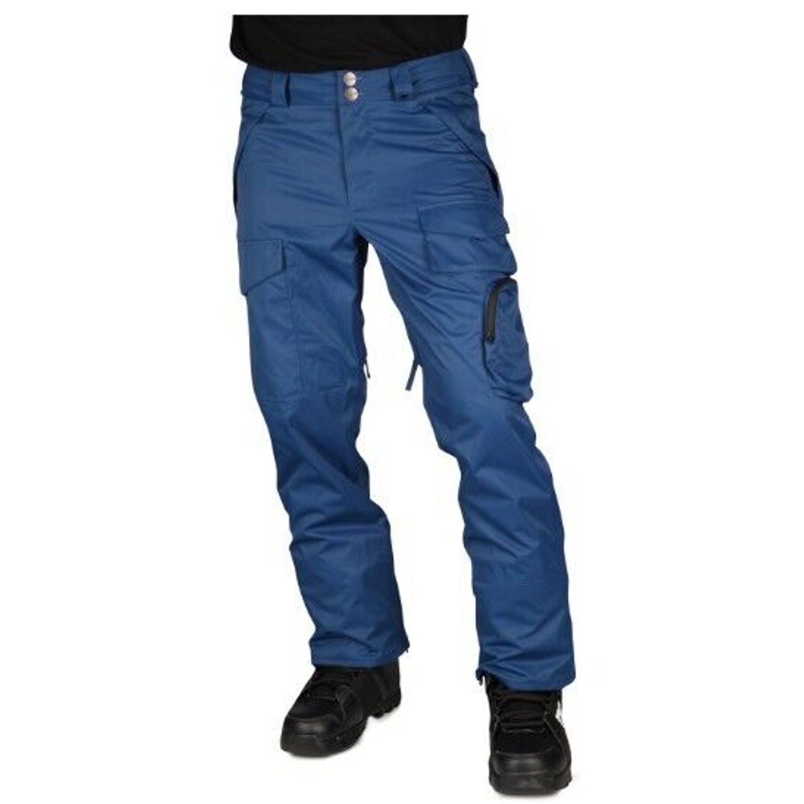 Analog Clothing Co Provision Pants Mens Sz S Blue Pockets Snowboard Performance