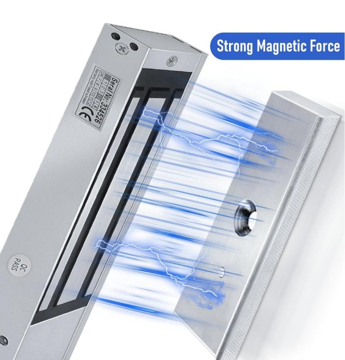 NEW Magnetic Lock for Door - 600lb Electric Magnetic Door Lock Kit + Key Fobs