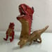 Disney Dinoland Animal Kingdom dinosaur hand puppet and 2 dinosaurs EUC