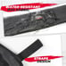 KEMIMOTO Cab Enclosures, Upgrade Resin Zipper Unbreakable 2 Soft Upper Doors
