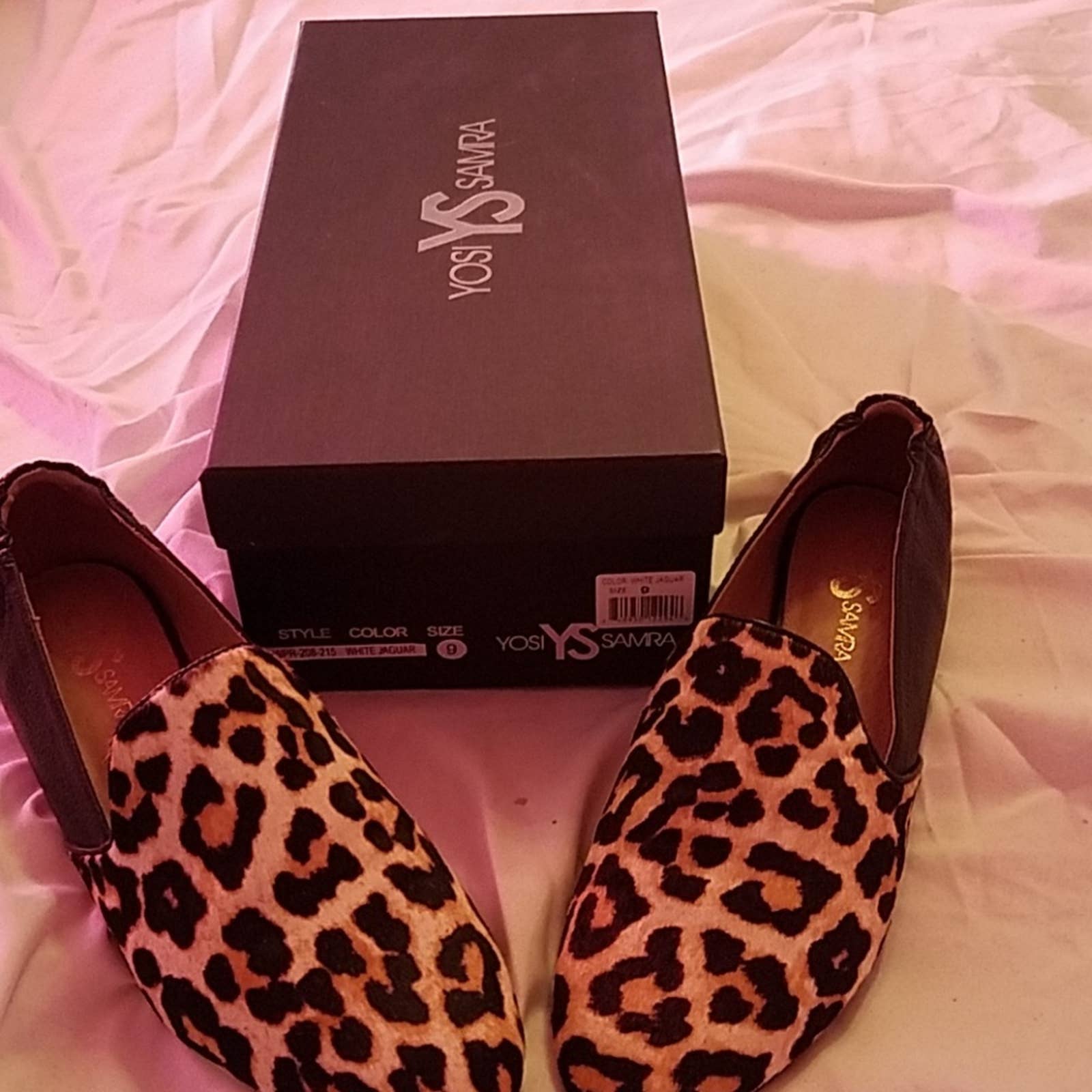 White Jaguar Yosi Samra loafers