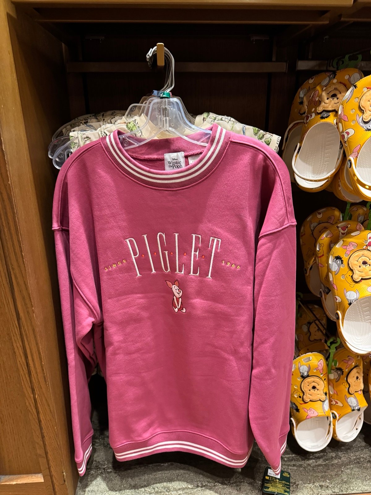 Disney Parks Winnie The Pooh Piglet Sweatshirt