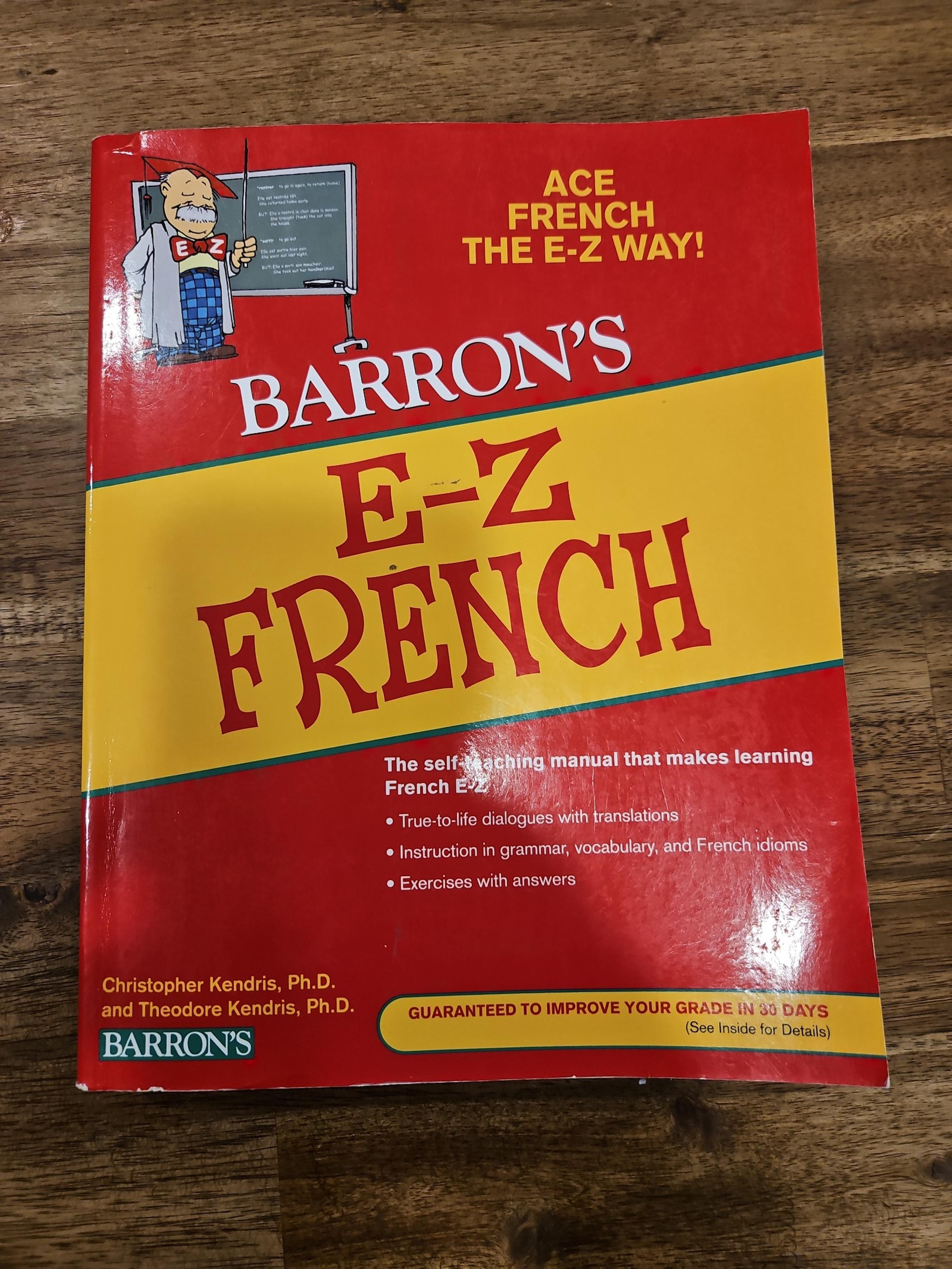 Barron's E-Z French Book