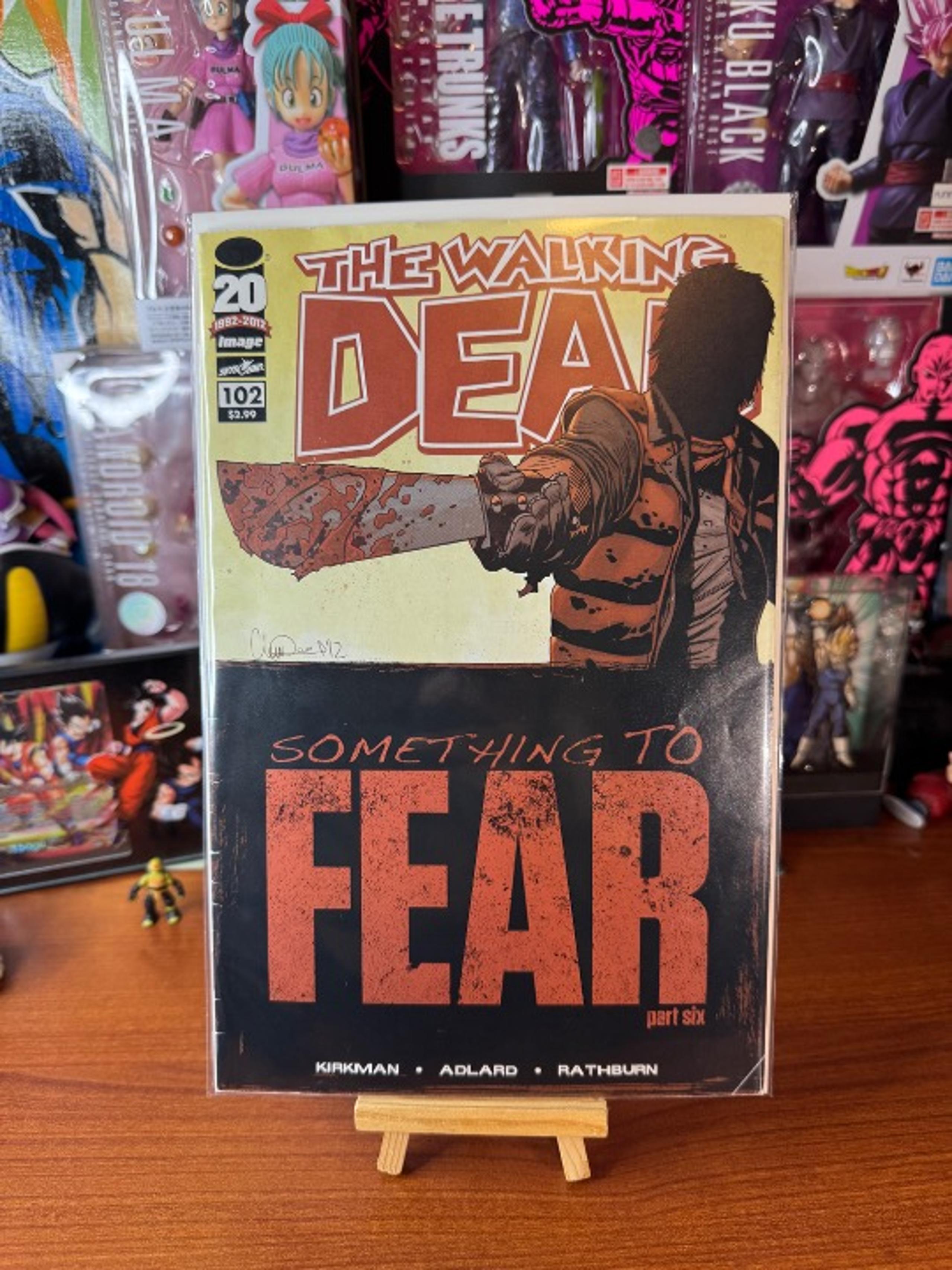 2012 Image Comics The Walking Dead #102 Something To Fear